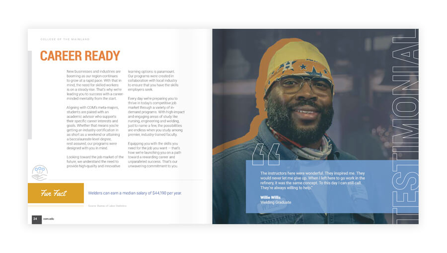 Copyright 2024 College of the Mainland.