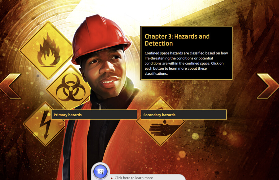 Excerpt of an EduFlex eLearning course. Graphic design created by talented designer on my team. Copyright 2024 EduNeering Holdings, Inc.