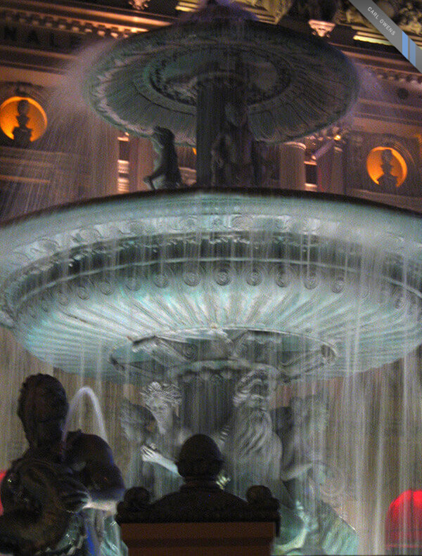 photo of a water fountain in Las Vegas